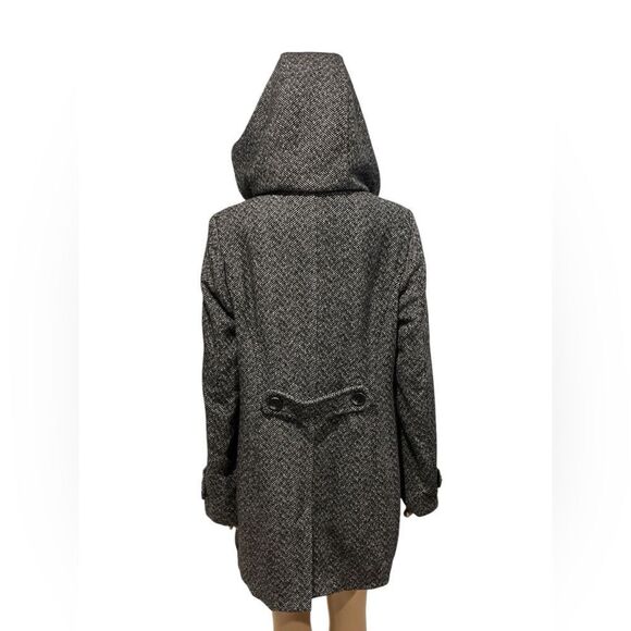 NWT St Johns bay wool scarf coat size Large - Picture 4 of 5